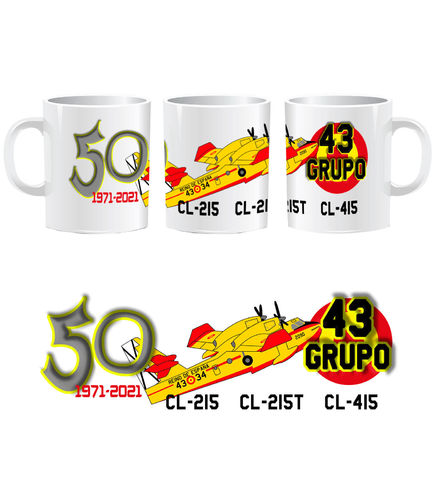 50 aniversario 43 grupo Mug