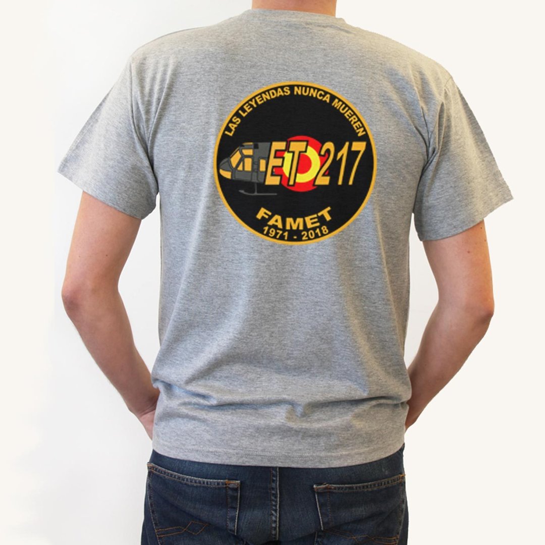 Camiseta militar E.T. FAMET Tributo Huey