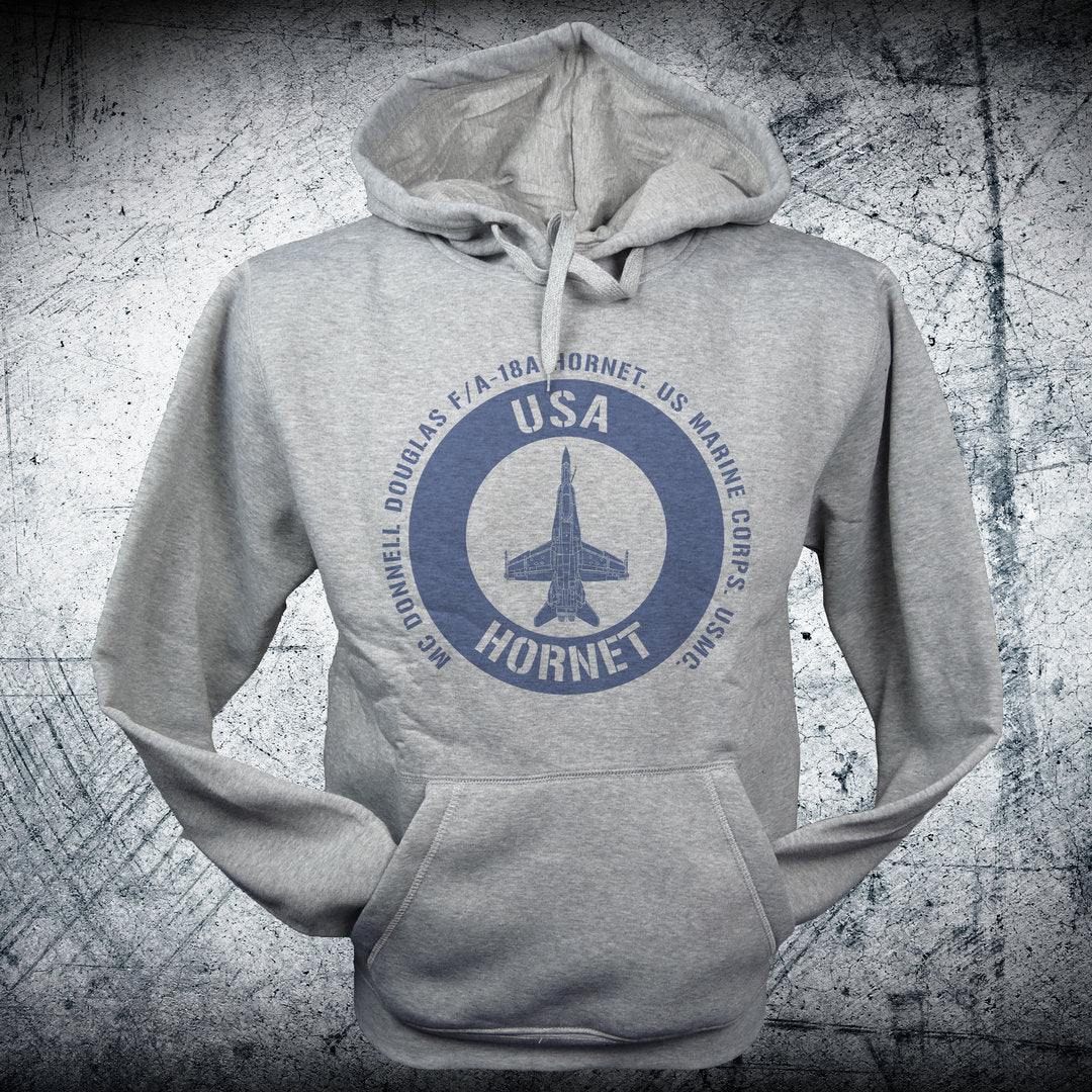 Sudadera HORNET USA emblema azul