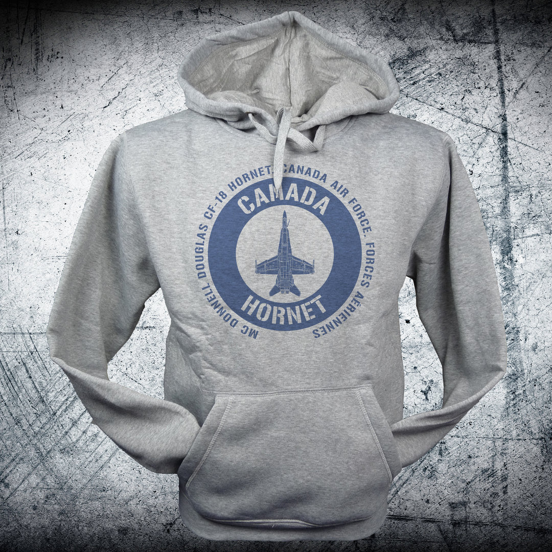 Sudadera HORNET CANADA emblema azul