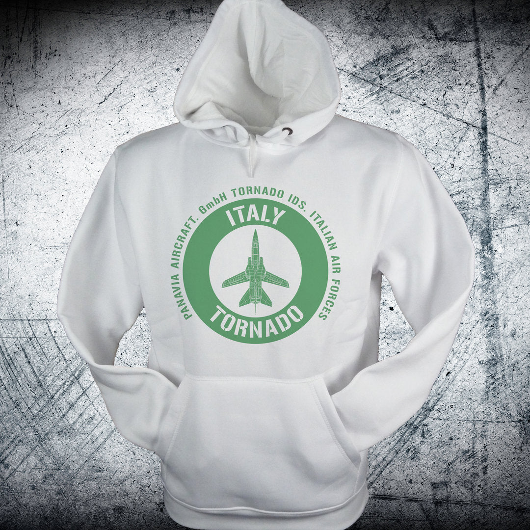 Sudadera TORNADO ITALY emblema verde