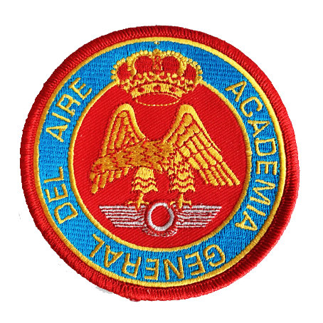 Parche bordado AGA Academia General del Aire 8,5cm