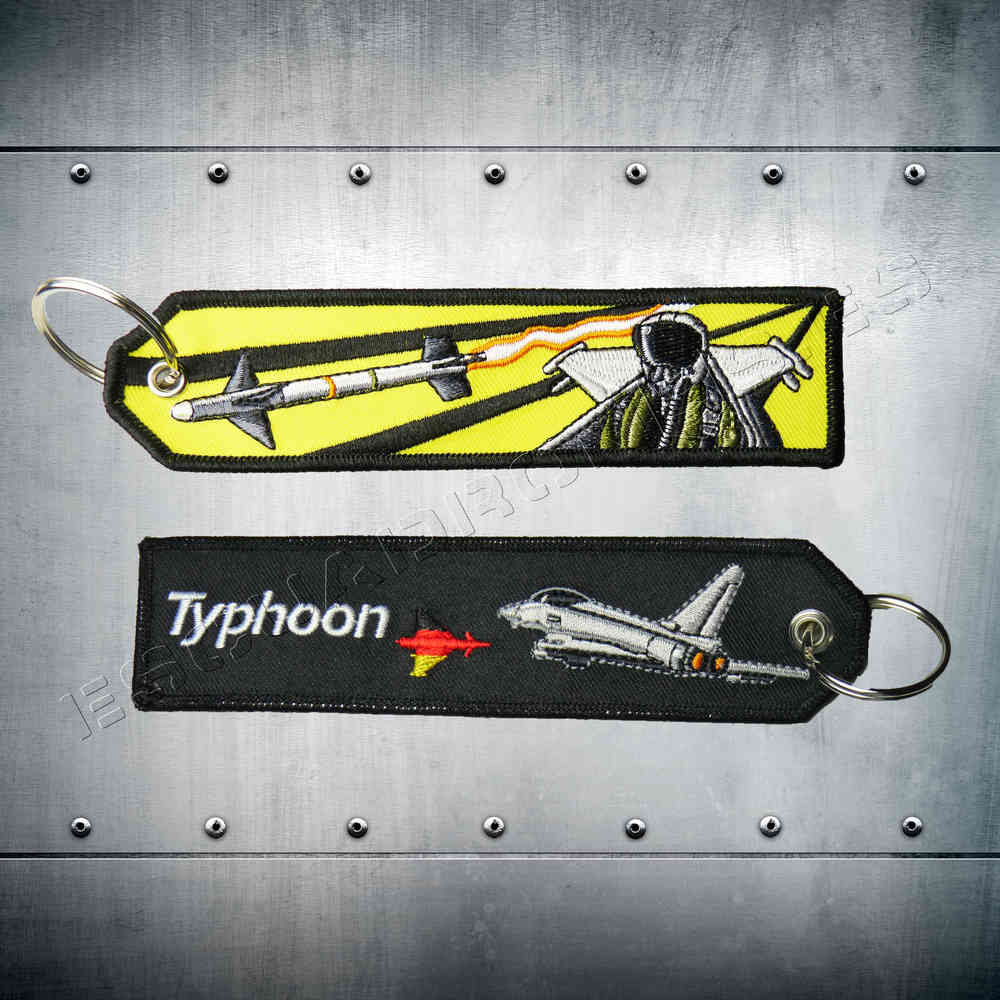 Llavero Bordado Typhoon Alemania | Eurofighter Luftwaffe Oficial