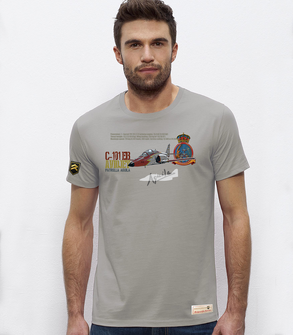 Camiseta C-101 PATRULLA ÁGUILA Premium