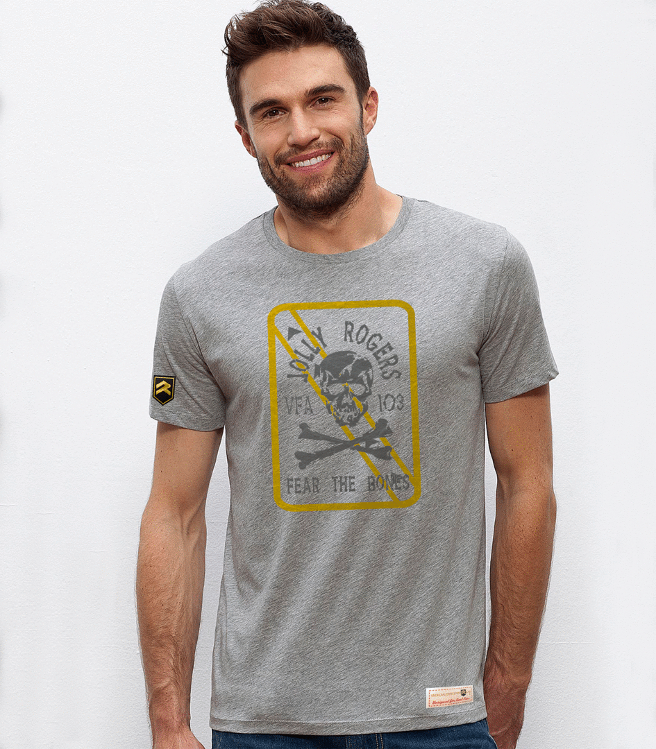 Camiseta militar Jolly Rogers VFA 103