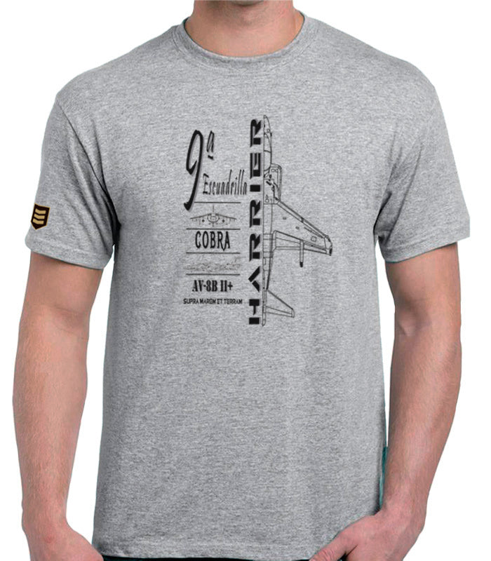 Military t-shirt 9th Harrier Squadron Cobra profile