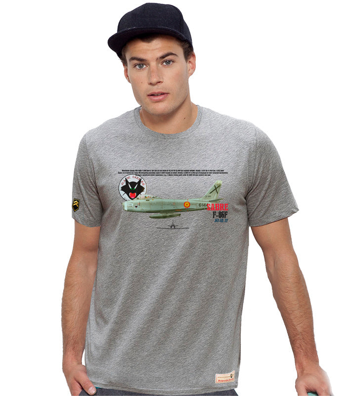 Camiseta RF-4C Phantom II Ala 12 gris - Aviación táctica Torrejón vintage