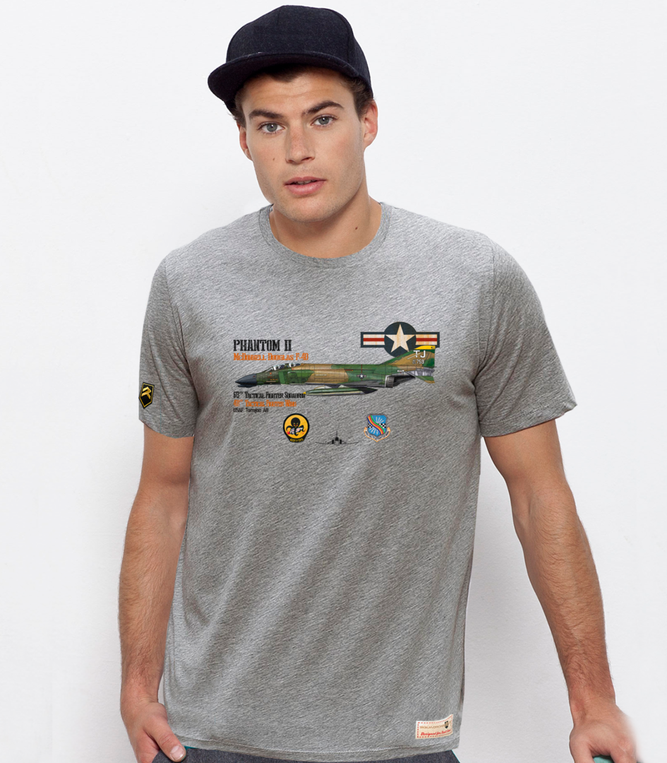 Camiseta performance Phantom II. B.A. Torrejón 613 SQD