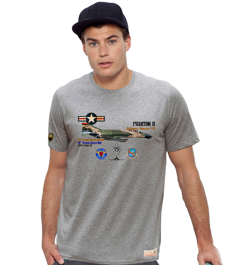 Camiseta performance Phantom II. B.A. Torrejón 614 SQD