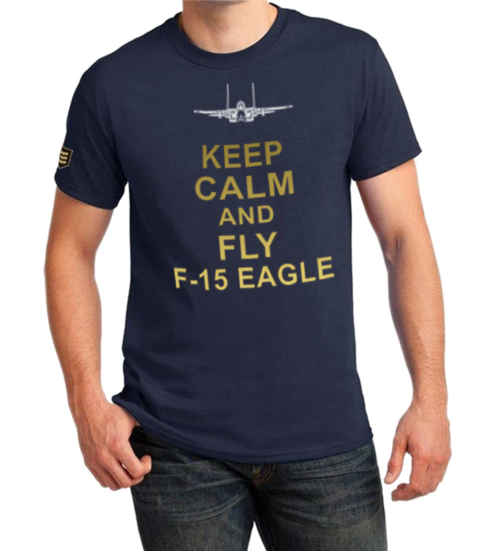 Camiseta KEEP CALM F-15