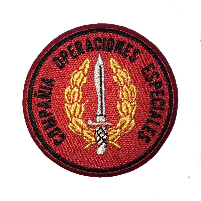 Parche bordado C.O.E. termoadhesivo de 8cm - Cuerpo de Operaciones Especiales Ejército de Tierra Fuerzas Especiales