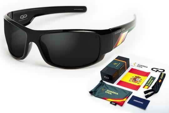Gafas de sol polarizadas negras Unidad Guardia Civil