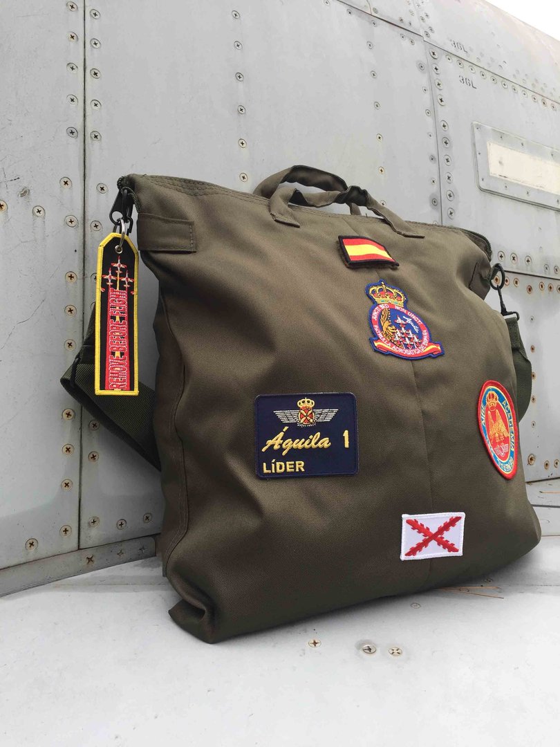 Bolsa de piloto Patrulla Águila oliva