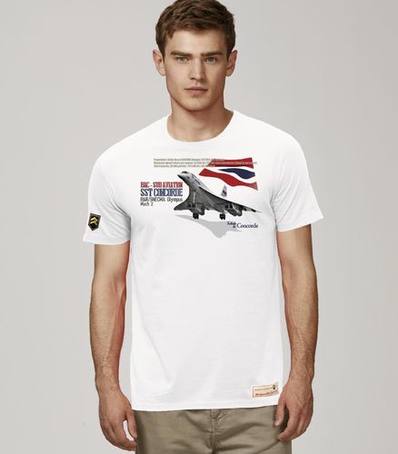 Concorde SST British Airways PREMIUM T-shirt