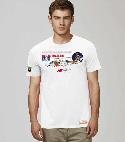 Camiseta AW 139 Salvamento Marítimo PREMIUM.
