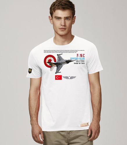Camiseta Performance F-16 Solo Türk PREMIUM
