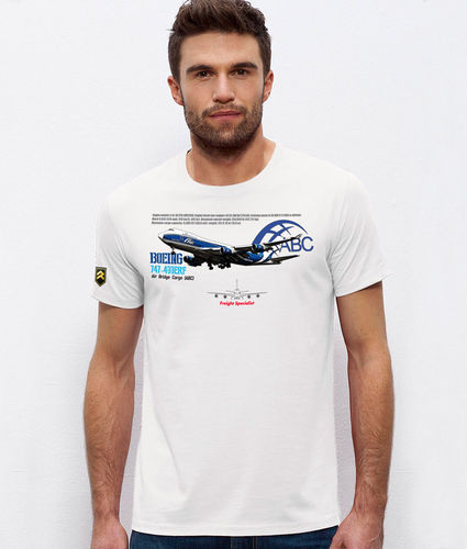 BOEING 747 ERF ABC PREMIUM T-shirt