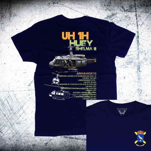 Camiseta HUEY BHELMA III ORDNANCE TRASERA