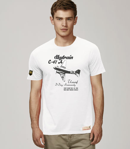 Camiseta C-47 SKYTRAIN WWII Retro PREMIUM