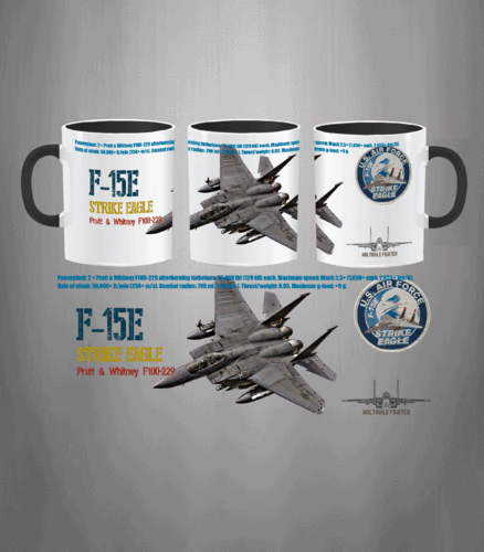 Taza F-15E STRIKE EAGLE