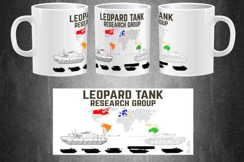 Leopard Tank Research Group Mug