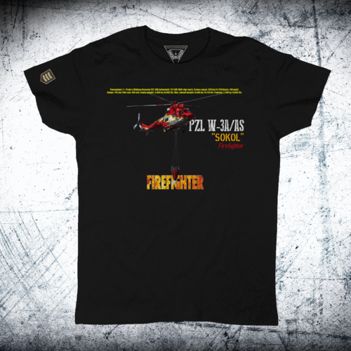 FIREFIGHTER helicopter Sokol W-3A/AS T-Shirt
