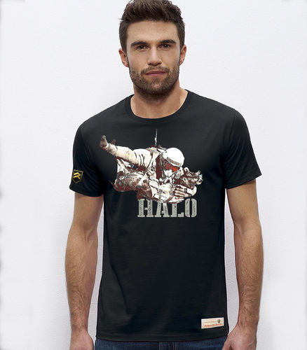 Camiseta militar paracaidista HALO