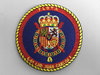 Embroidered patch Fleet LHD Juan Carlos I with Thermo-adhesive back