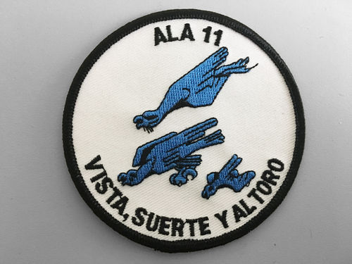 Embroidered patch ALA11 with Thermoadhesive back