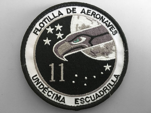 Enbroidered patch 11ª Escuadrilla Flotilla de Aeronaves
