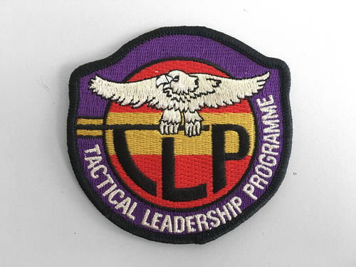 Embroidered Patch T.L.P. Spanish Component With Back Thermo Adhesive