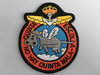 Parche bordado Emblema Quinta Escuadrilla color con Termoadhesiva Trasera