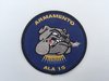 Embroidered patch ALA 15 Ordnance Team bulldog. Iron sticky back
