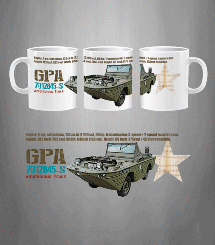 WWII Ford GPA Mug