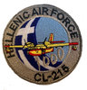 Parche bordado coleccionista. Hellenic air force CL-215 1000 hours.