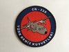 Embroidered patch collector´s only item. CN-235 Turkish Air force. 9,5 cm, iron sticky back.