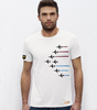 Military T-shirt PREMIUM Patrouille Francaise. Colo design