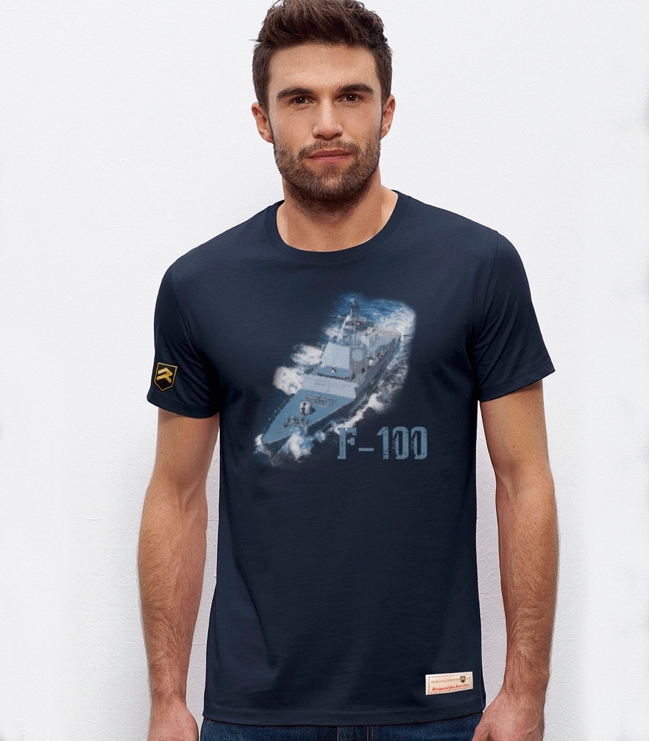 FRIGATE F-100 Navy T-Shirt