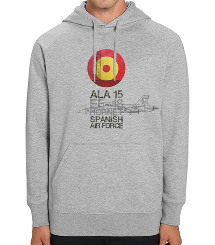 outlet sudadera S Gris Roundel Ala15