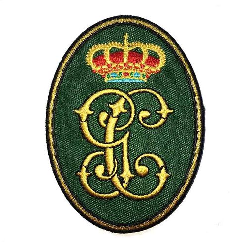 Embroidered Guardia Civil iron back patch