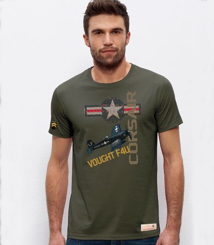 Camiseta militar F-4U Corsair Navy