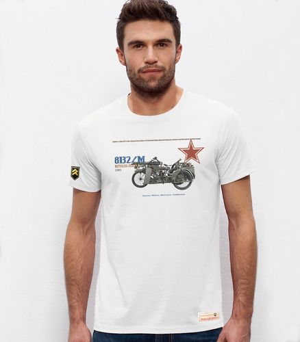 Camiseta militar Russian Motorcycle 8B2/Matchless-Vickers
