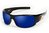 National Police blue polarized sunglasses
