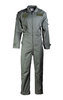 Olive flight coverall with 4 velcro straps