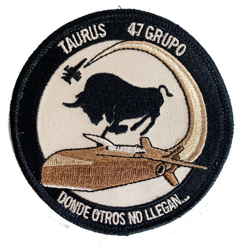 TAURUS 47 group velcro back arid patch