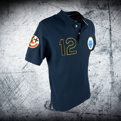 Outlet Polo M navy 12th wing