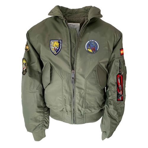 14th wing olive CWU Pilot jacket