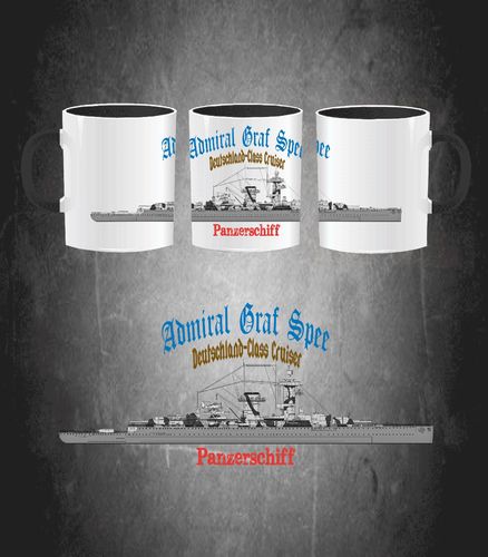 Admiral Graf Spee Cruiser Mug