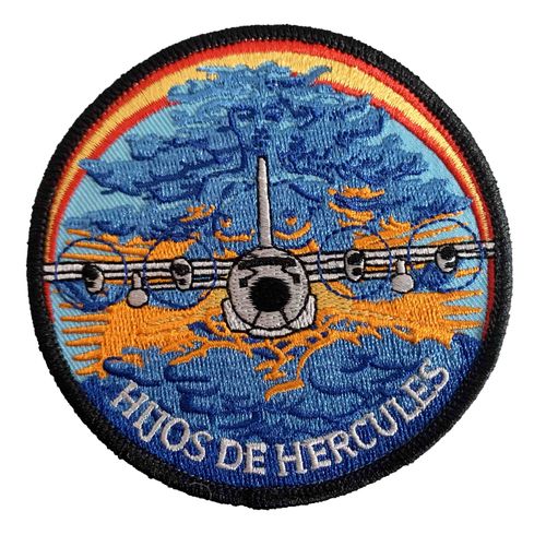 Ala 31 Hijos de Hercules embroidered patch with velcro back.