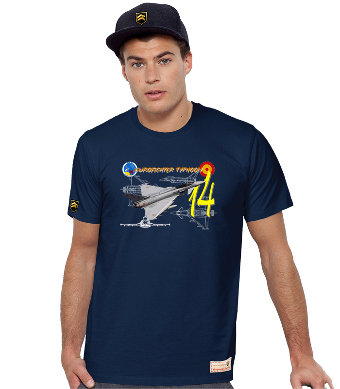Camiseta militar Ejército del Aire Eurofighter Ala 14